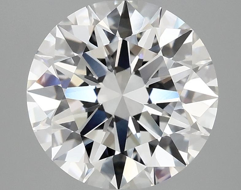 3.06 Carat Round Shaped Ideal Cut VVS2 IGI Certified Lab Grown Diamond