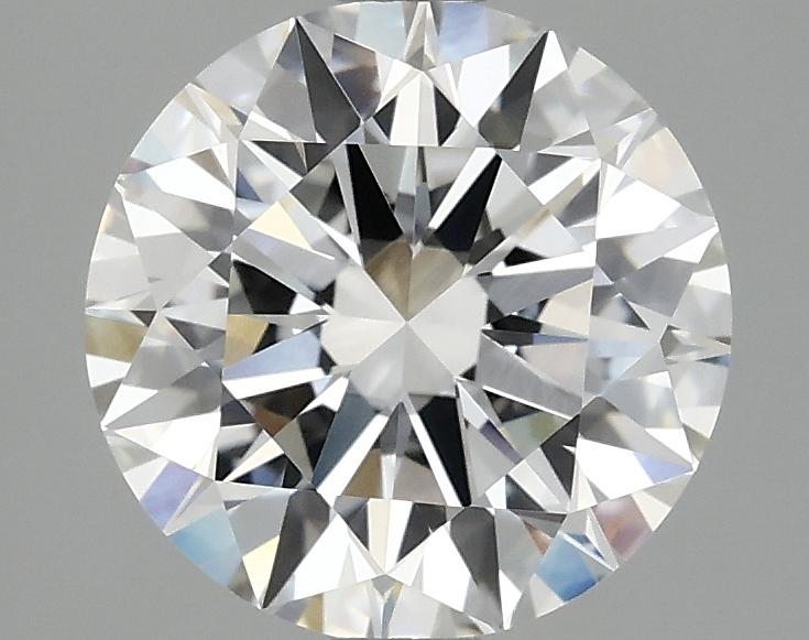 2.54 Carat Round Shaped Ideal Cut VVS2 IGI Certified Lab Grown Diamond