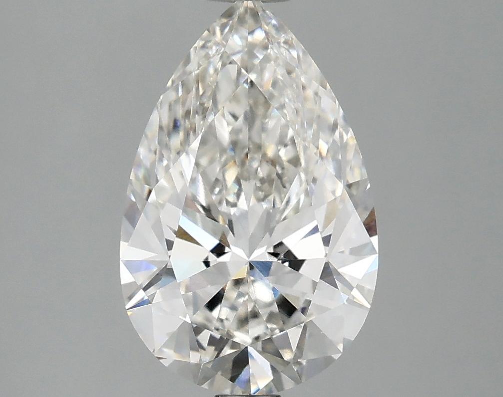 2.55 Carat Pear Shaped Ideal Cut VVS2 IGI Certified Lab Grown Diamond