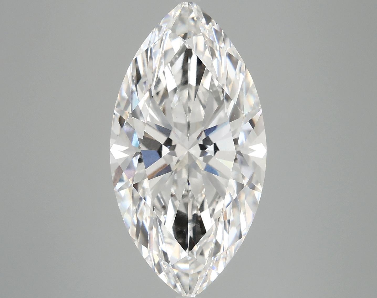 5.09 Carat Marquise Shaped Ideal Cut VS1 IGI Certified Lab Grown Diamond