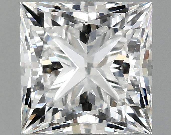 1.69 Carat Princess Shaped Ideal Cut VVS2 IGI Certified Lab Grown Diamond