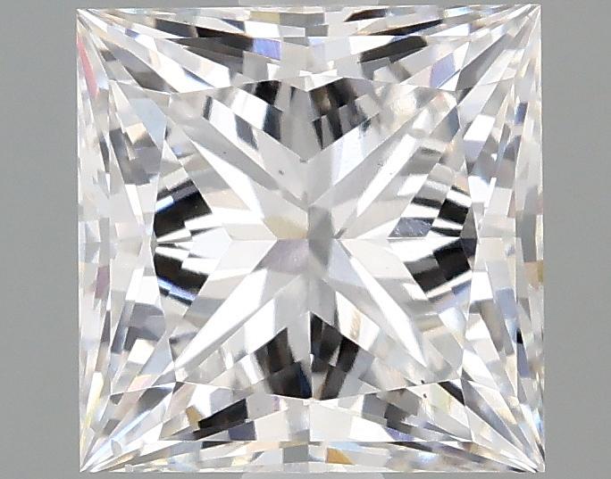 1.82 Carat Princess Shaped Ideal Cut VS2 IGI Certified Lab Grown Diamond