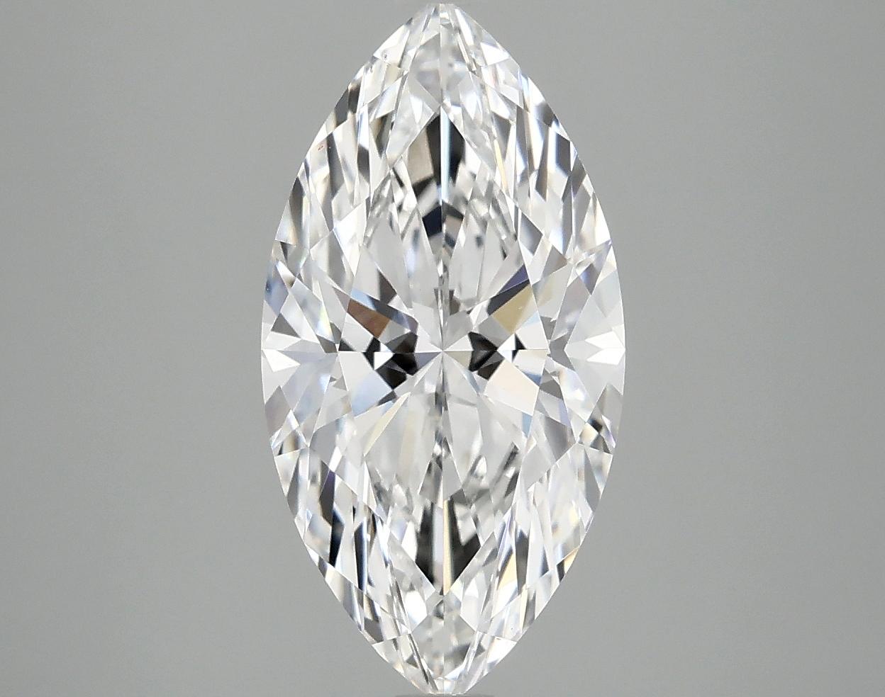 3.07 Carat Marquise Shaped Ideal Cut VS1 IGI Certified Lab Grown Diamond