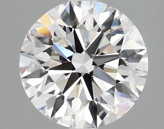 2.05 Carat Round Shaped Excellent Cut VVS2 IGI Certified Lab Grown Diamond