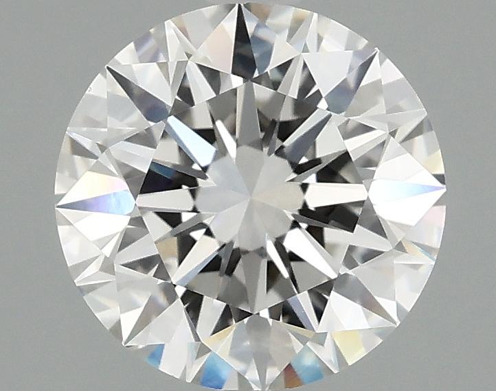 2.06 Carat Round Shaped Ideal Cut VVS2 IGI Certified Lab Grown Diamond