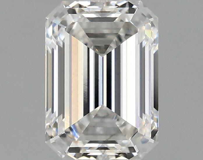 0.98 Carat Emerald Shaped Ideal Cut VVS2 IGI Certified Lab Grown Diamond