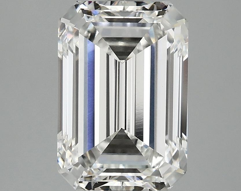 2.98 Carat Emerald Shaped Ideal Cut VVS2 IGI Certified Lab Grown Diamond