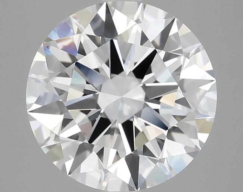 3.05 Carat Round Shaped Ideal Cut VVS2 IGI Certified Lab Grown Diamond