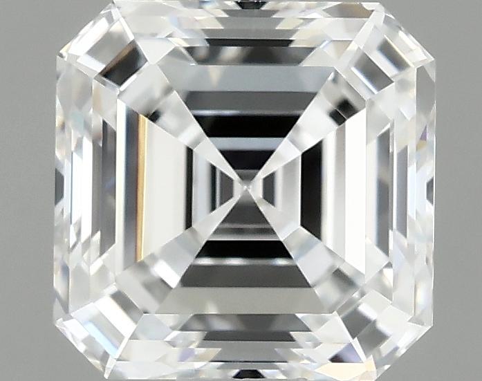 0.98 Carat Asscher Shaped Excellent Cut VVS2 IGI Certified Lab Grown Diamond