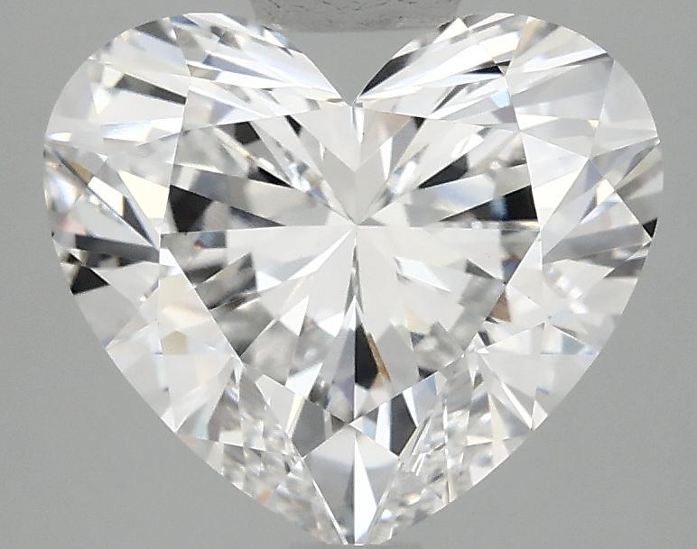 2.98 Carat Heart Shaped Ideal Cut VS1 IGI Certified Lab Grown Diamond