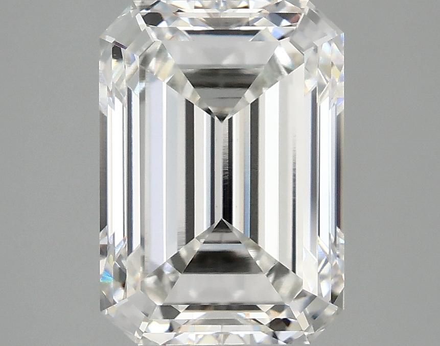 3.04 Carat Emerald Shaped Ideal Cut VVS2 IGI Certified Lab Grown Diamond