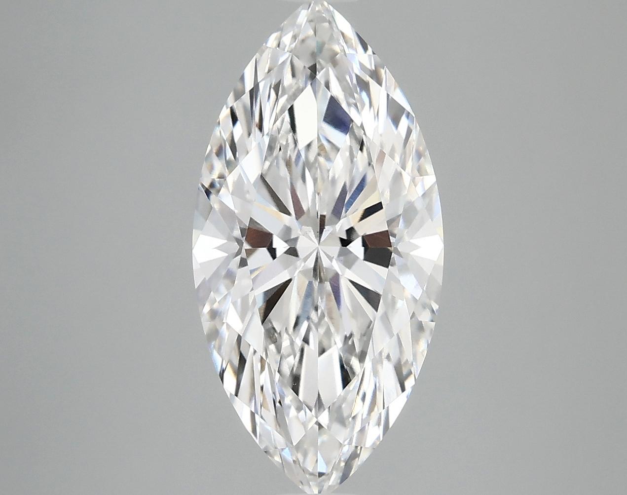 3.09 Carat Marquise Shaped Ideal Cut VS1 IGI Certified Lab Grown Diamond