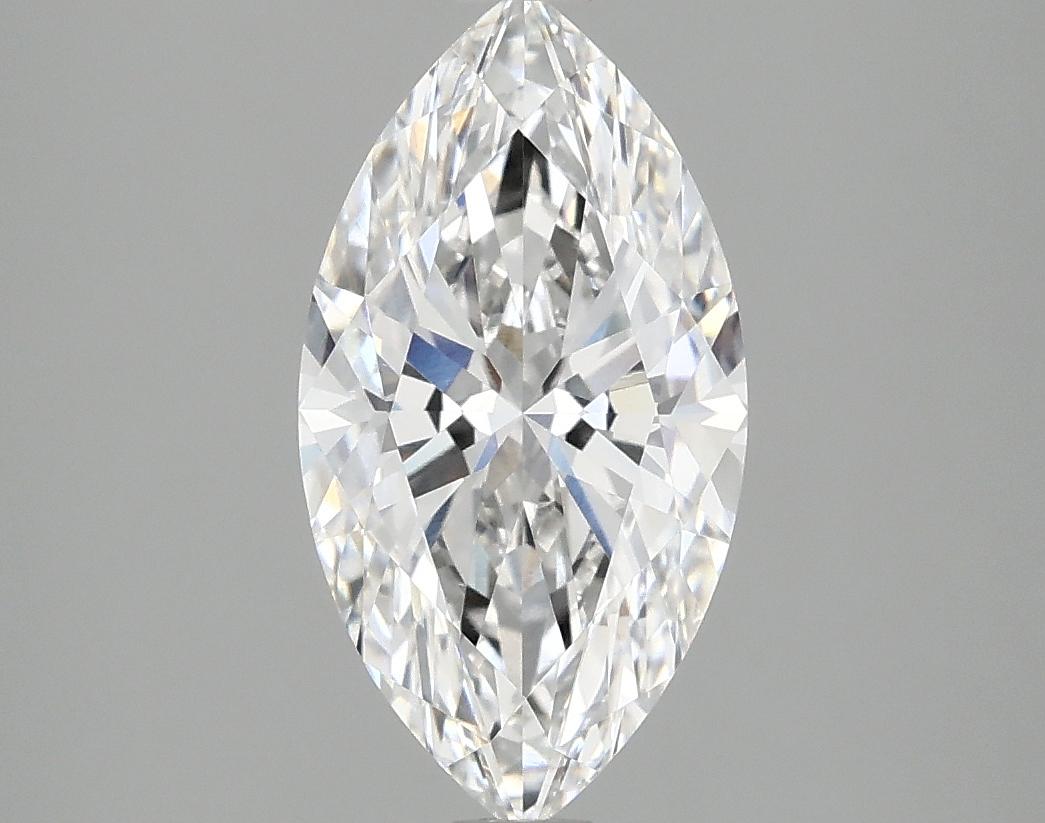2.09 Carat Marquise Shaped Excellent Cut VVS2 IGI Certified Lab Grown Diamond