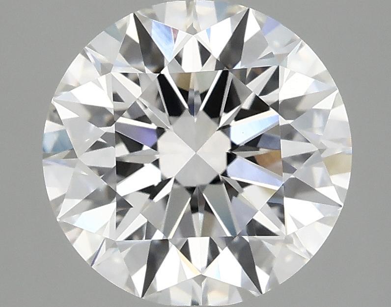 3.09 Carat Round Shaped Ideal Cut VVS2 IGI Certified Lab Grown Diamond