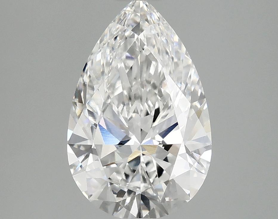 2.06 Carat Pear Shaped Ideal Cut VVS2 IGI Certified Lab Grown Diamond