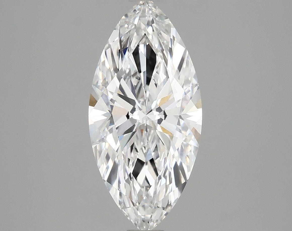 2.02 Carat Marquise Shaped Excellent Cut VVS2 IGI Certified Lab Grown Diamond
