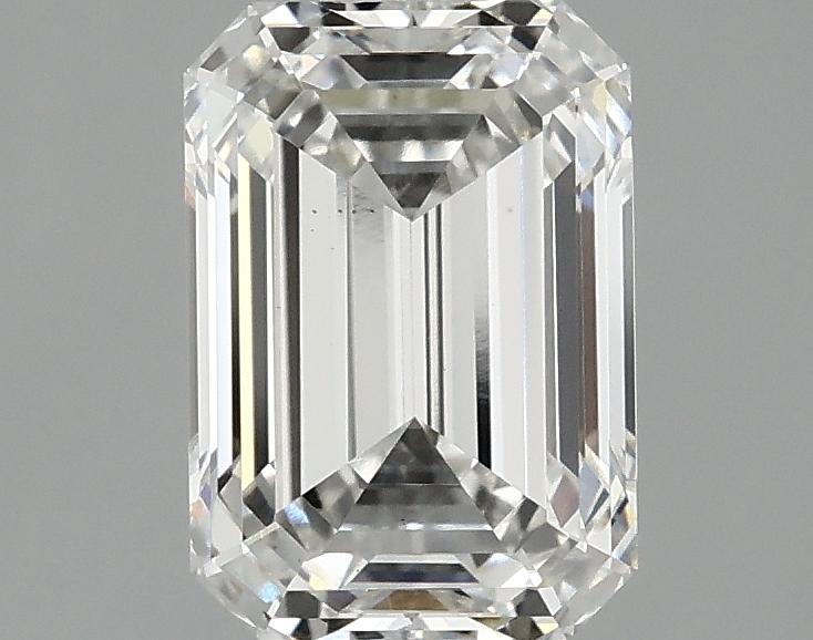 2.1 Carat Emerald Shaped Ideal Cut VS1 IGI Certified Lab Grown Diamond