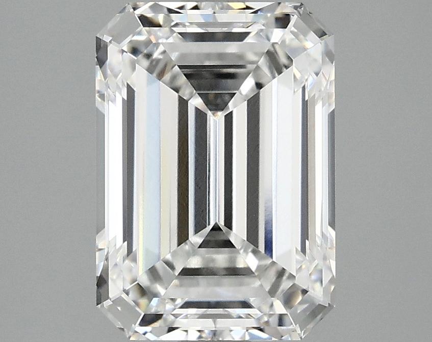 3.03 Carat Emerald Shaped Ideal Cut VVS2 IGI Certified Lab Grown Diamond