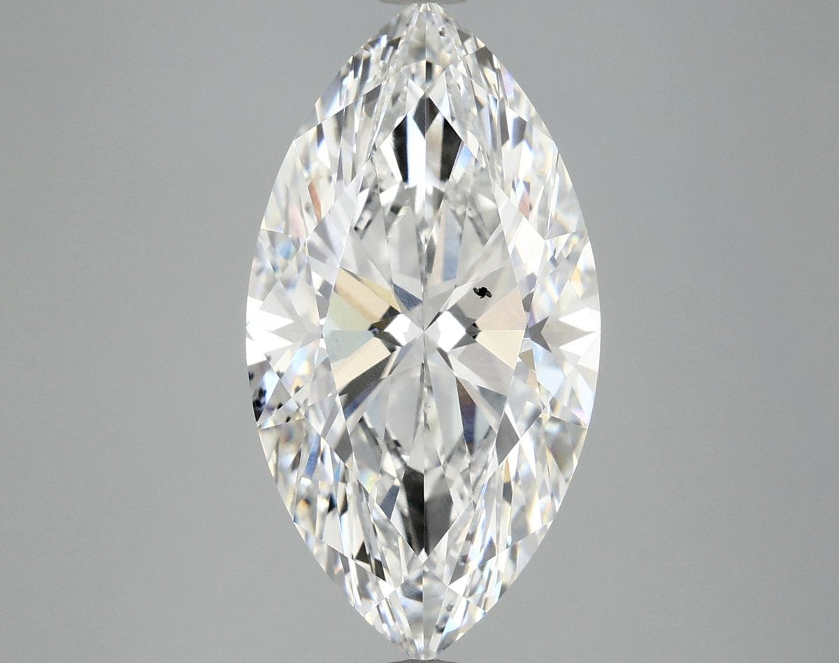 5.07 Carat Marquise Shaped Excellent Cut SI1 IGI Certified Lab Grown Diamond