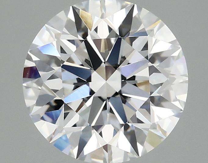 2.07 Carat Round Shaped Excellent Cut VVS2 IGI Certified Lab Grown Diamond