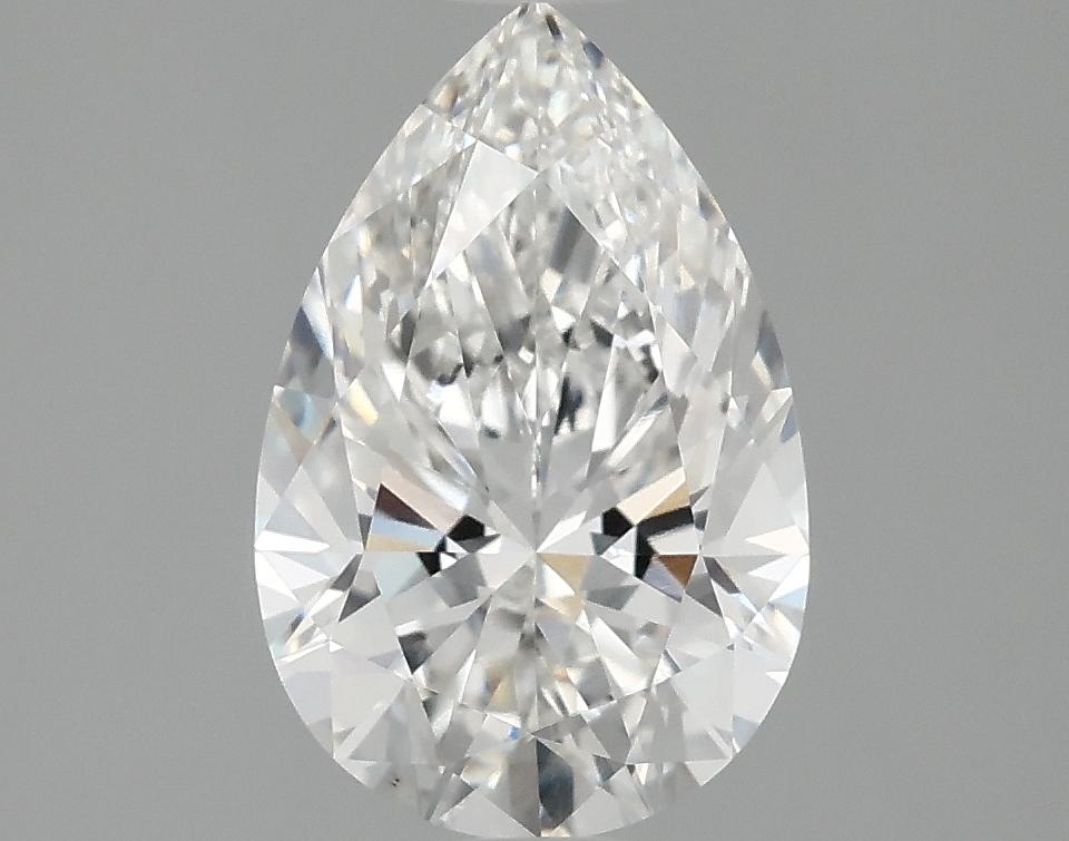 1.56 Carat Pear Shaped Excellent Cut VS1 IGI Certified Lab Grown Diamond