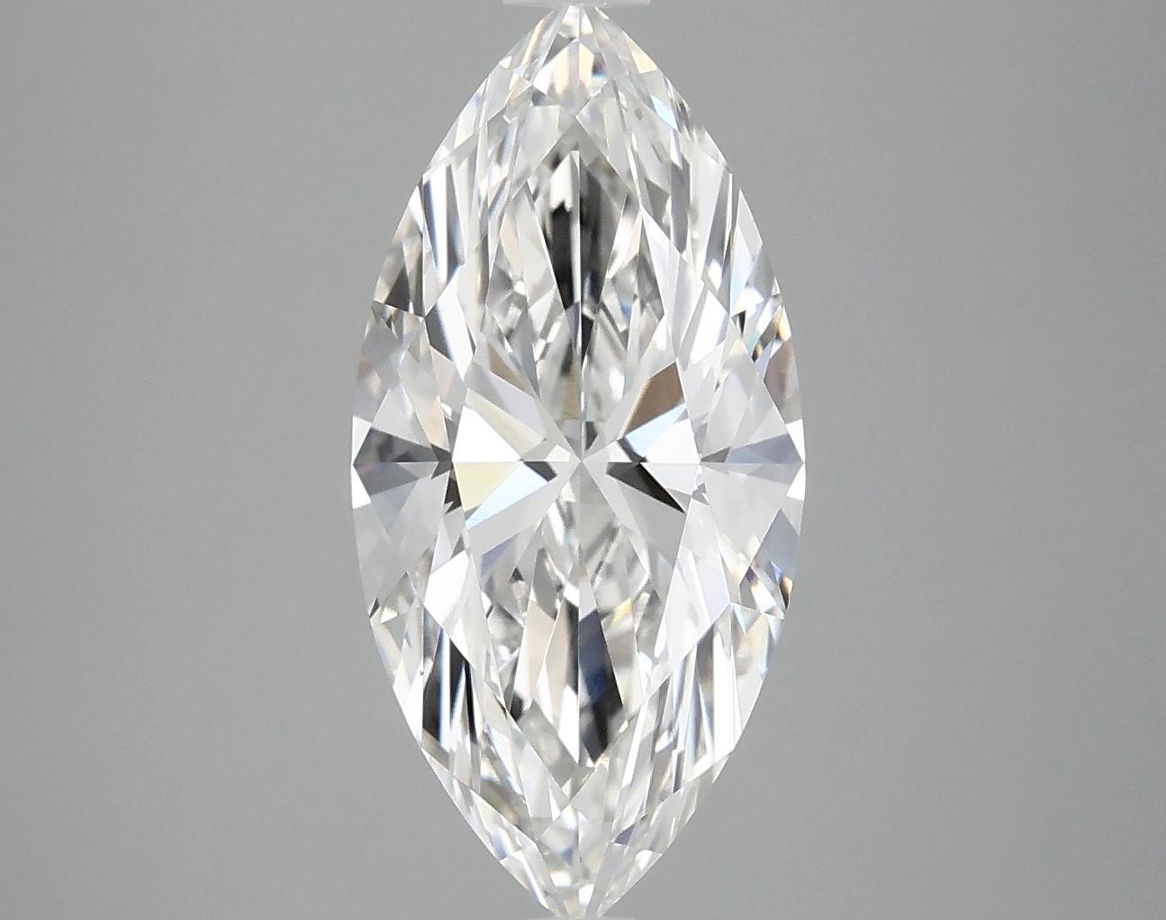 2.92 Carat Marquise Shaped Excellent Cut VS1 IGI Certified Lab Grown Diamond
