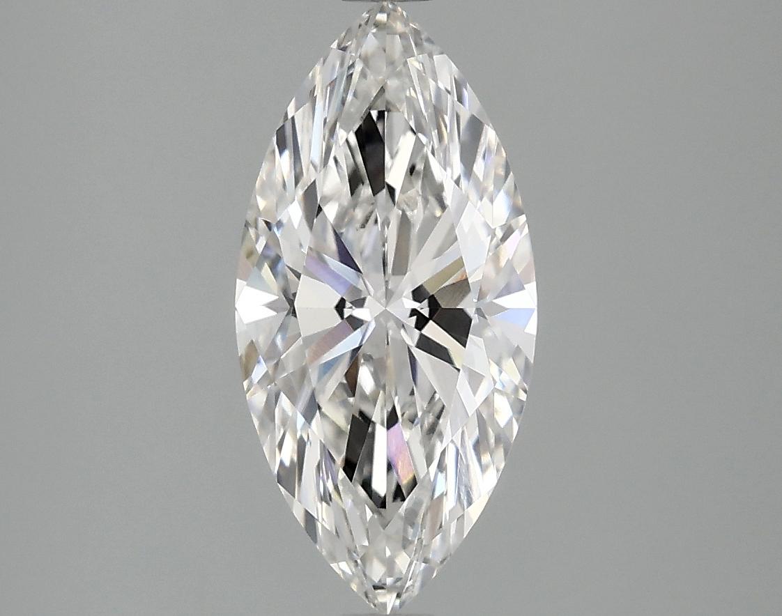 2.02 Carat Marquise Shaped Excellent Cut VVS2 IGI Certified Lab Grown Diamond