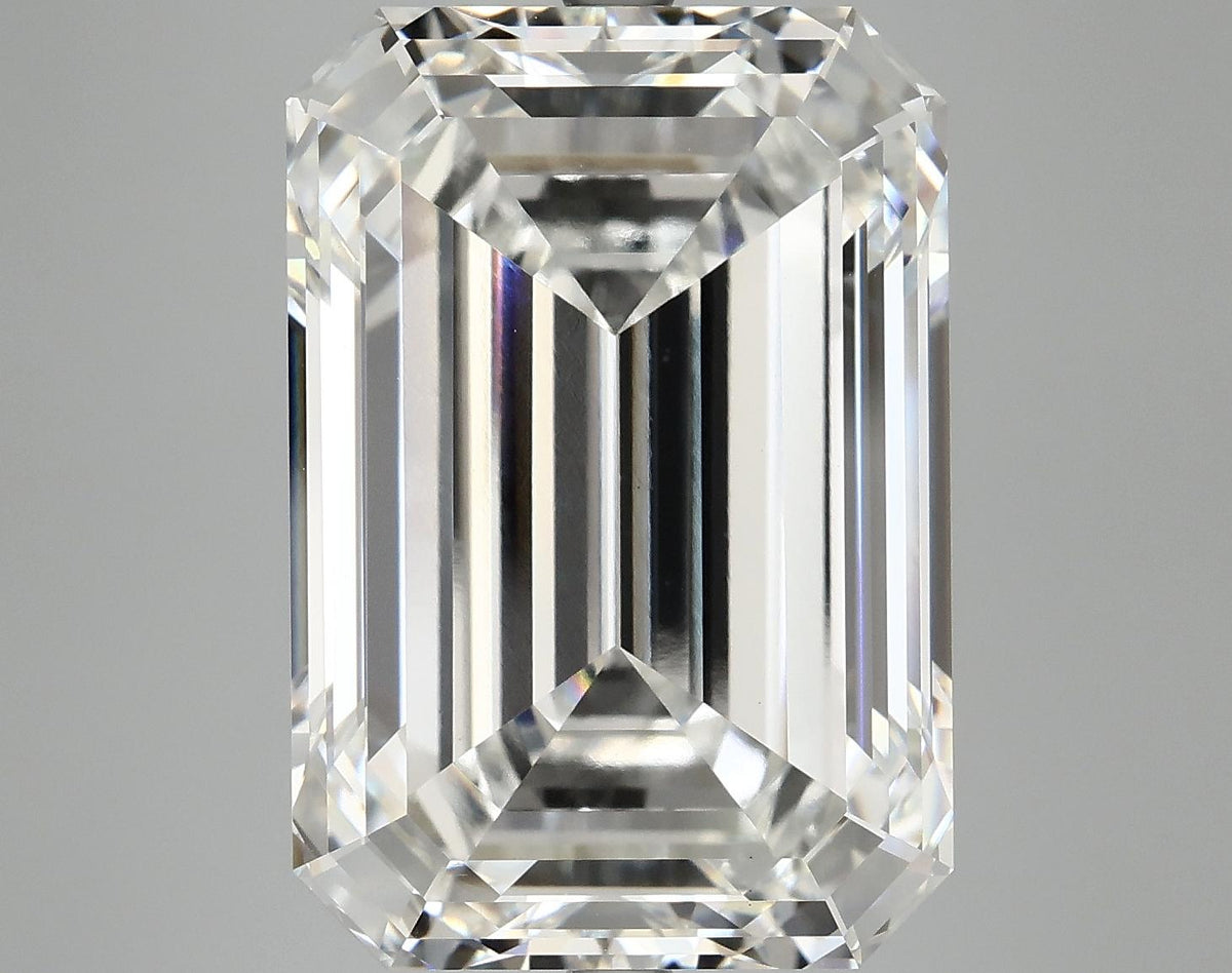 15.06 Carat Emerald Shaped Ideal Cut VVS2 IGI Certified Lab Grown Diamond