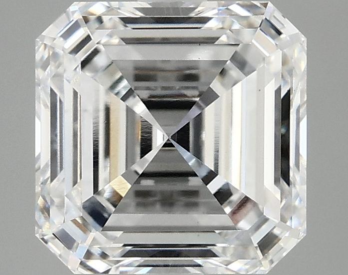 2.97 Carat Asscher Shaped Ideal Cut VS1 IGI Certified Lab Grown Diamond