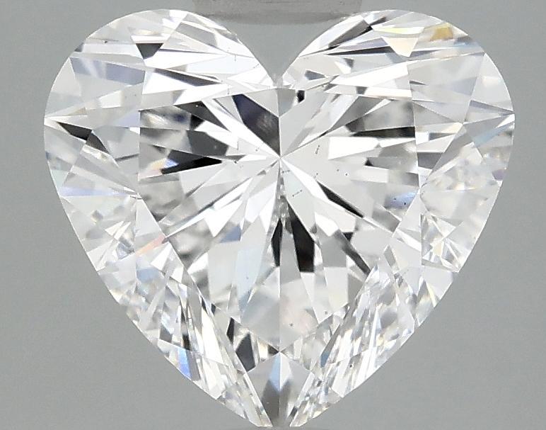 3.02 Carat Heart Shaped Ideal Cut VS2 IGI Certified Lab Grown Diamond