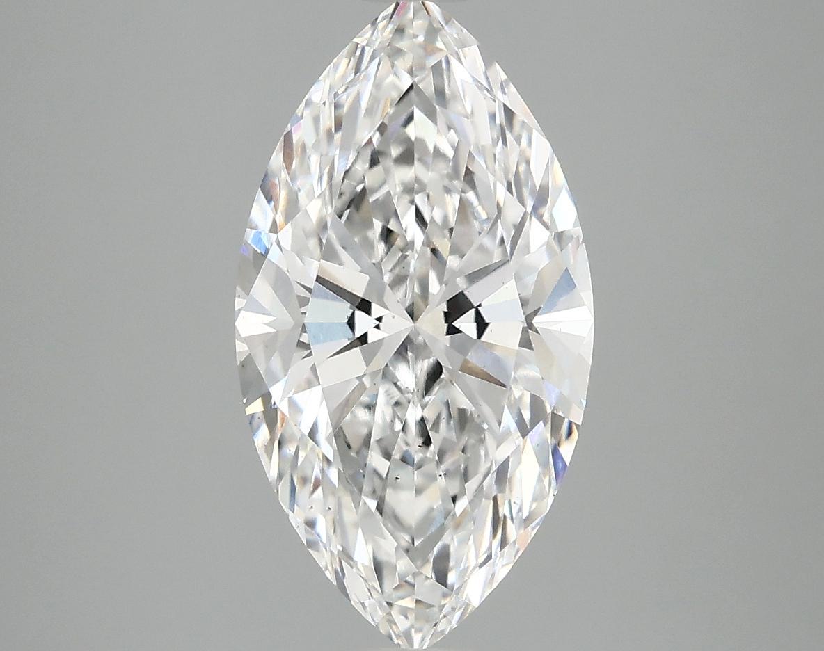 3.06 Carat Marquise Shaped Excellent Cut VS2 IGI Certified Lab Grown Diamond