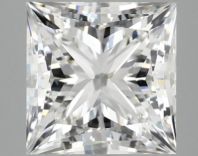 2.91 Carat Princess Shaped Ideal Cut VVS2 IGI Certified Lab Grown Diamond