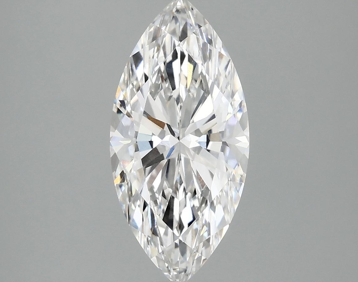 2.1 Carat Marquise Shaped Excellent Cut VVS2 IGI Certified Lab Grown Diamond