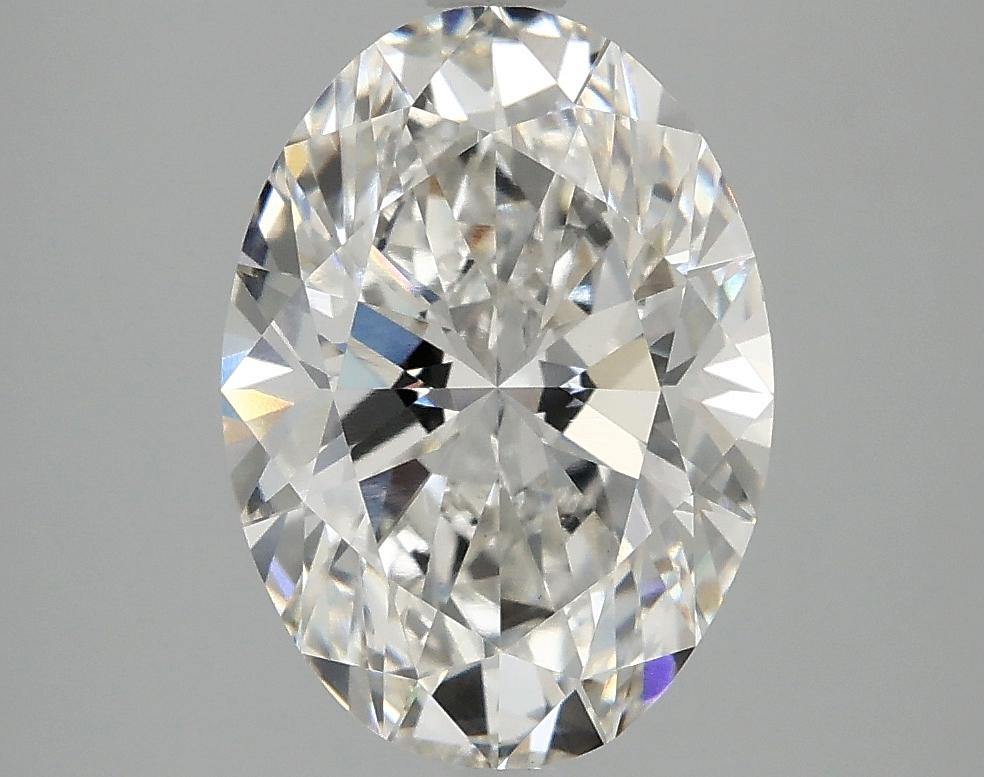 3.09 Carat Oval Shaped Ideal Cut VS1 GSI Certified Lab Grown Diamond