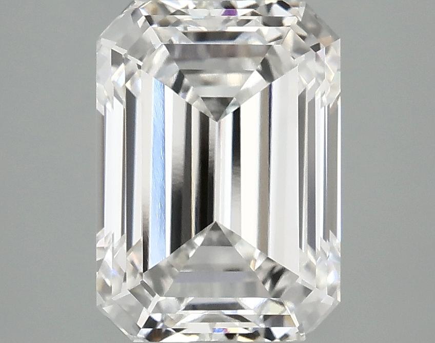 3.38 Carat Emerald Shaped Ideal Cut VVS1 IGI Certified Lab Grown Diamond