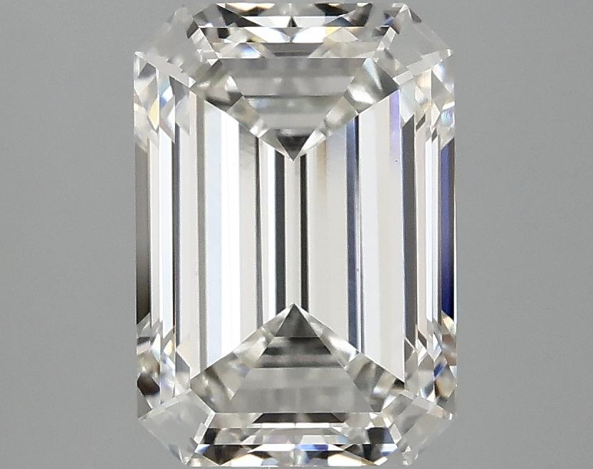 3.01 Carat Emerald Shaped Ideal Cut VVS2 IGI Certified Lab Grown Diamond