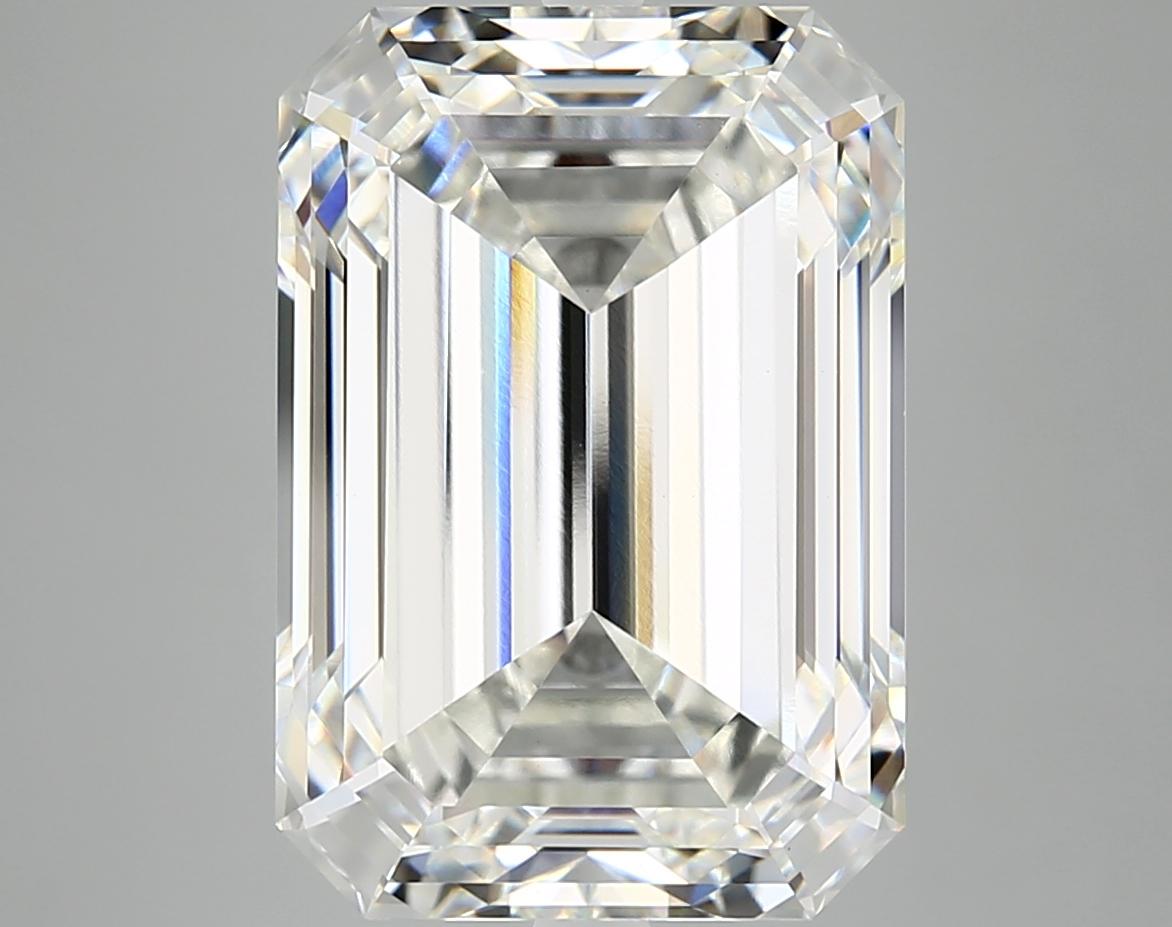 10.44 Carat Emerald Shaped Ideal Cut VVS2 IGI Certified Lab Grown Diamond