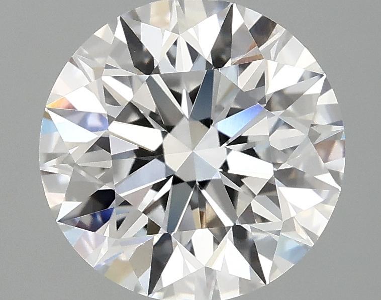 2.57 Carat Round Shaped Ideal Cut VVS2 IGI Certified Lab Grown Diamond