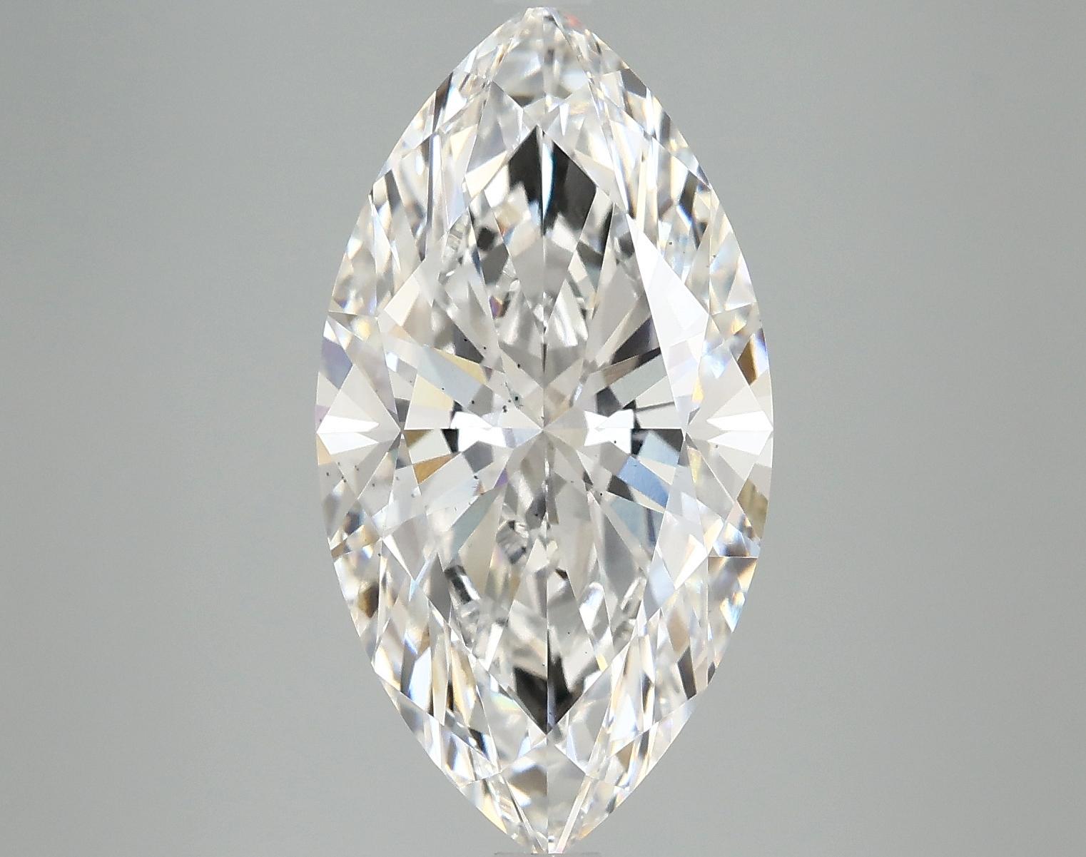 5.05 Carat Marquise Shaped Excellent Cut SI1 IGI Certified Lab Grown Diamond