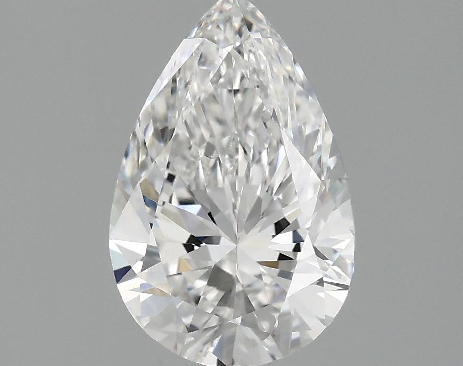1.06 Carat Pear Shaped Excellent Cut VVS2 IGI Certified Lab Grown Diamond