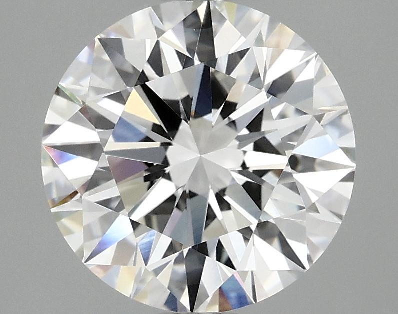 3.07 Carat Round Shaped Ideal Cut VVS2 IGI Certified Lab Grown Diamond