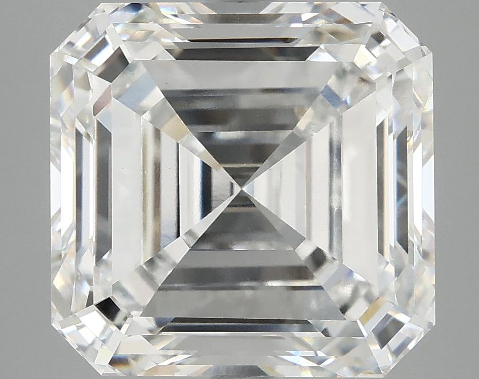8.05 Carat Asscher Shaped Ideal Cut VVS2 IGI Certified Lab Grown Diamond