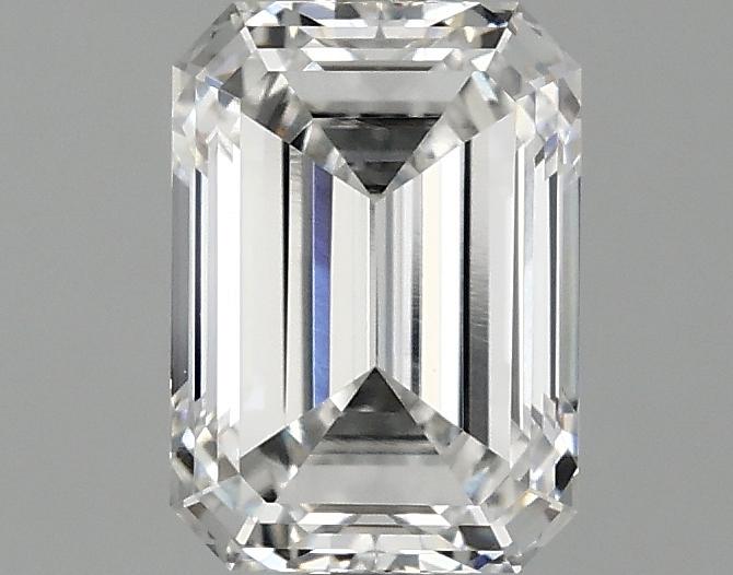 1.52 Carat Emerald Shaped Ideal Cut VVS2 IGI Certified Lab Grown Diamond