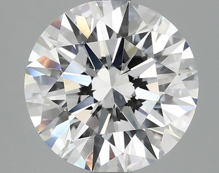 2.4 Carat Round Shaped Ideal Cut VVS2 IGI Certified Lab Grown Diamond