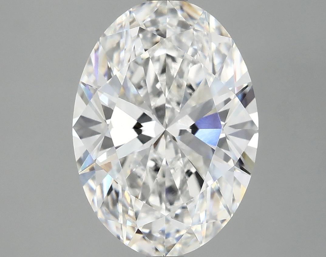 4.03 Carat Oval Shaped Ideal Cut VVS2 IGI Certified Lab Grown Diamond
