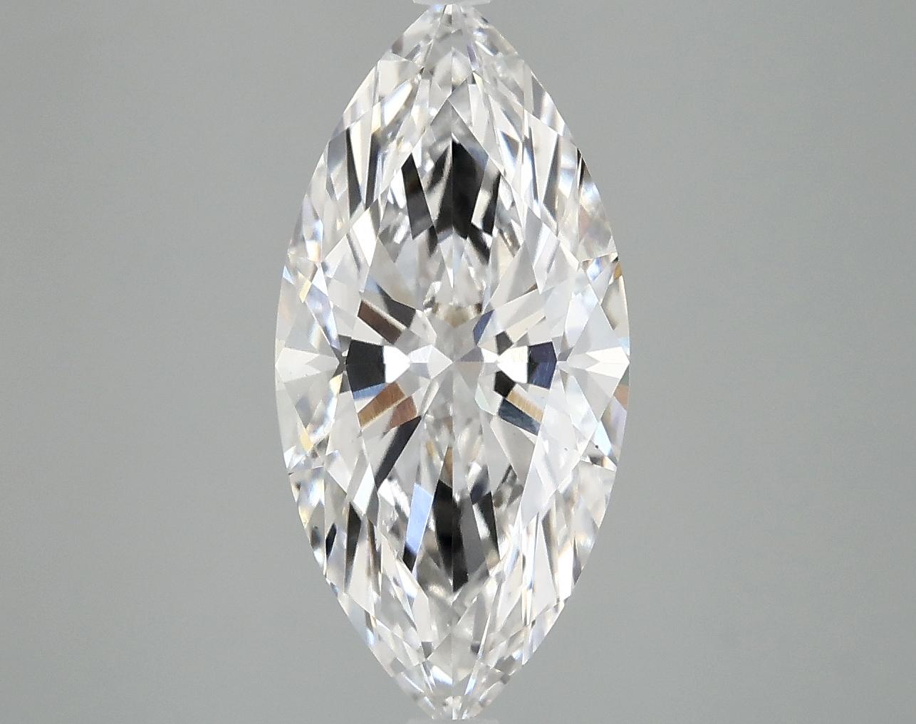 3.09 Carat Marquise Shaped Excellent Cut VS1 IGI Certified Lab Grown Diamond