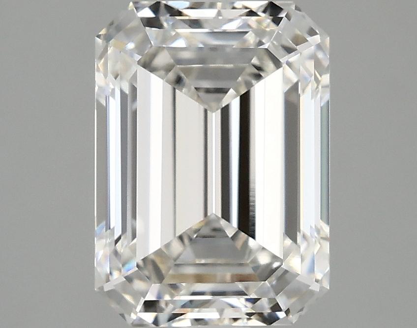 3.01 Carat Emerald Shaped Excellent Cut VVS2 IGI Certified Lab Grown Diamond