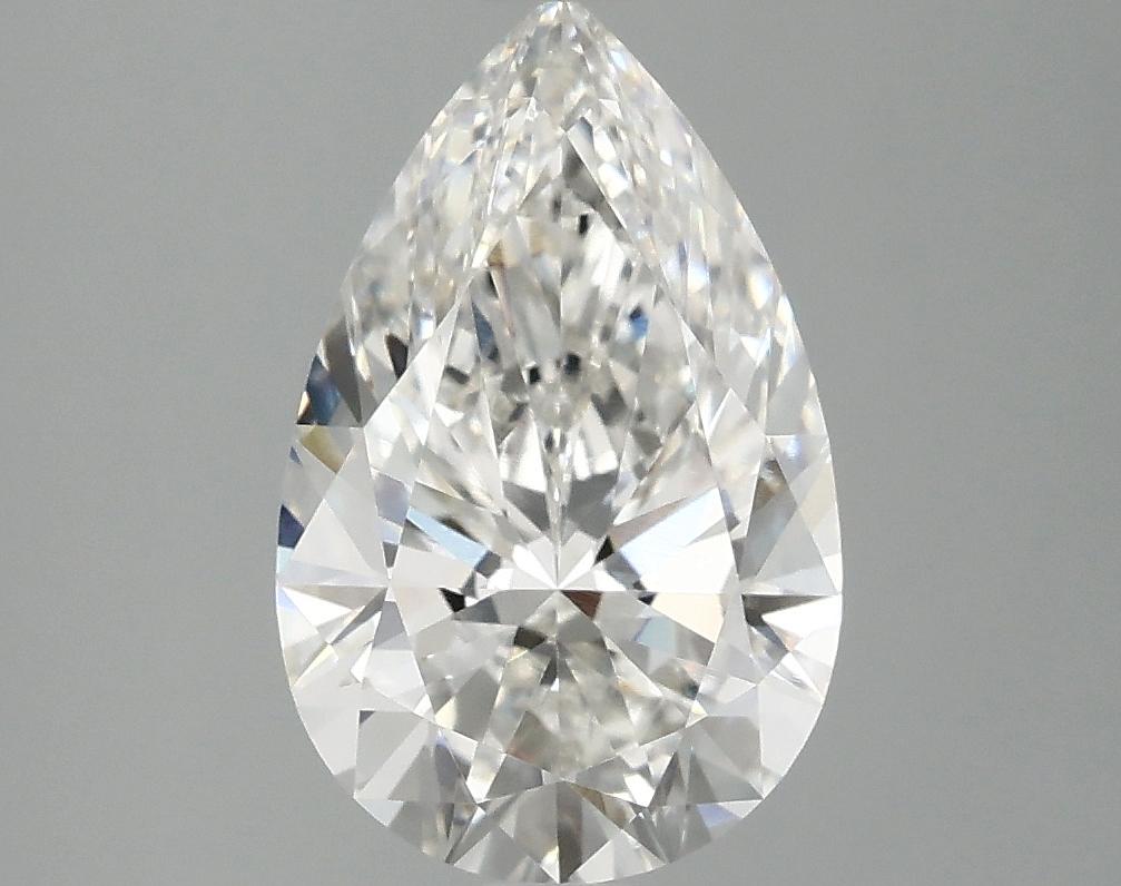 2.53 Carat Pear Shaped Ideal Cut VVS2 IGI Certified Lab Grown Diamond