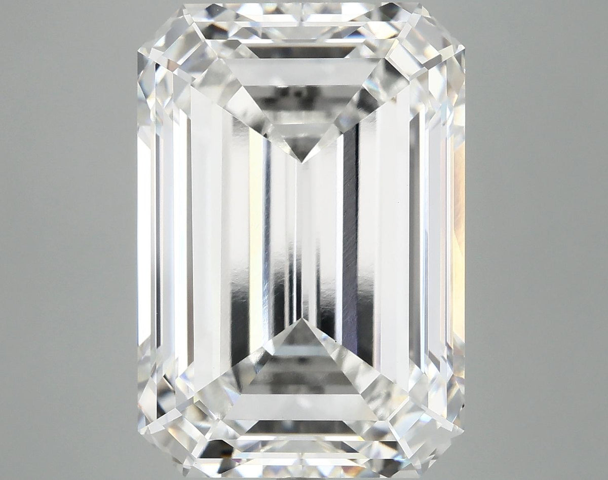 15.44 Carat Emerald Shaped Ideal Cut VVS2 IGI Certified Lab Grown Diamond