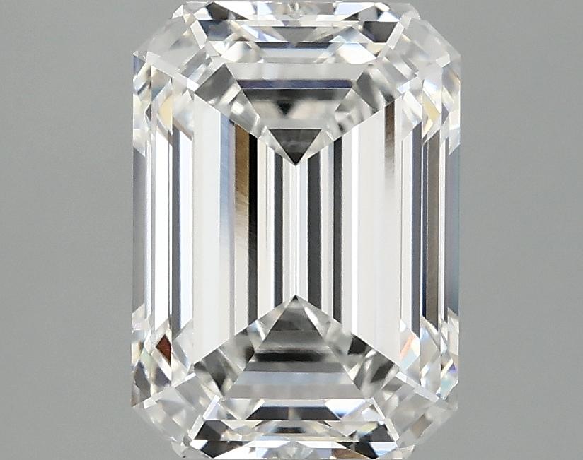 3.08 Carat Emerald Shaped Ideal Cut VVS2 IGI Certified Lab Grown Diamond